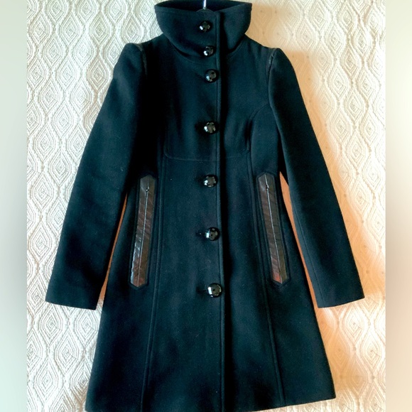 🖤 Mackage Wool Cashmere blend Coat XS - Picture 2 of 12